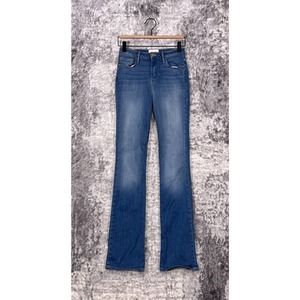 FRAME Le Mini Boot Jeans Womens Stretch Denim Size 25